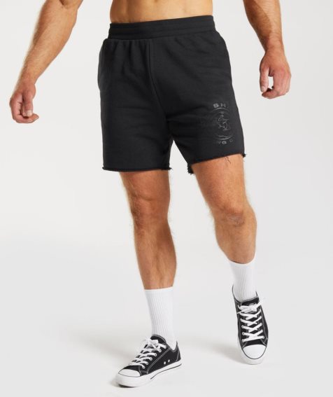 Men's Gymshark Legacy Shorts Black | NZ 0MLGUH